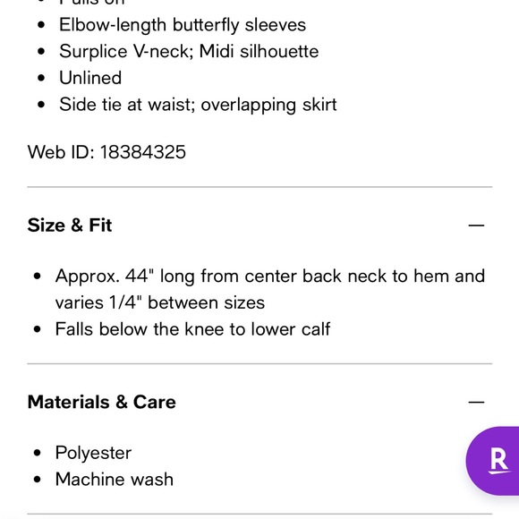 NWT Magenta Dress - Picture 4 of 4